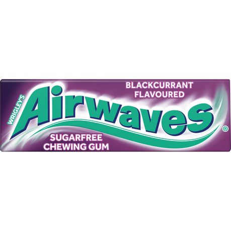 Wrigley's Airwaves Chewing Gum - Blackcurrant - Pack of 30? by Wrigley's