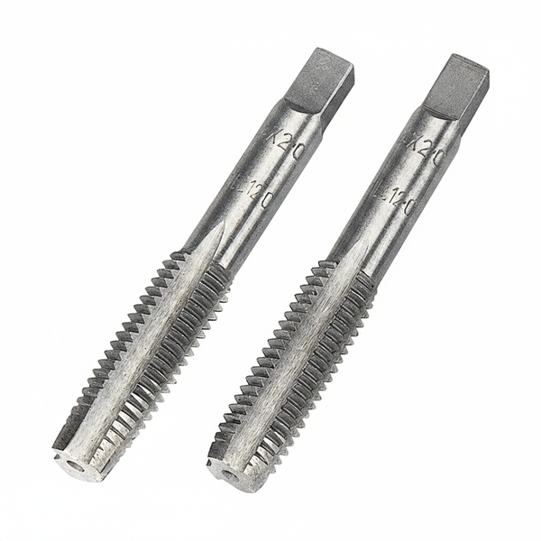 Carbon Steel Tap Set for Internal Threading - M8 x 1.25 - Set of 2
