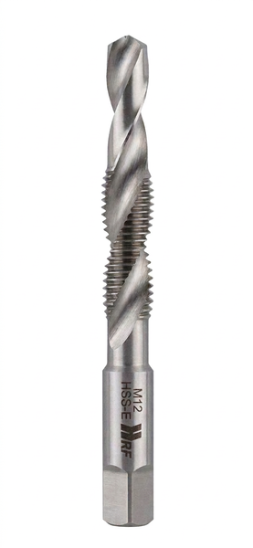 Hepyc HSSE Drill-Tap M12 x 1.75 | 2-in-1 | DIN 13