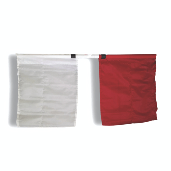 Official Athletics Flag - Red and White