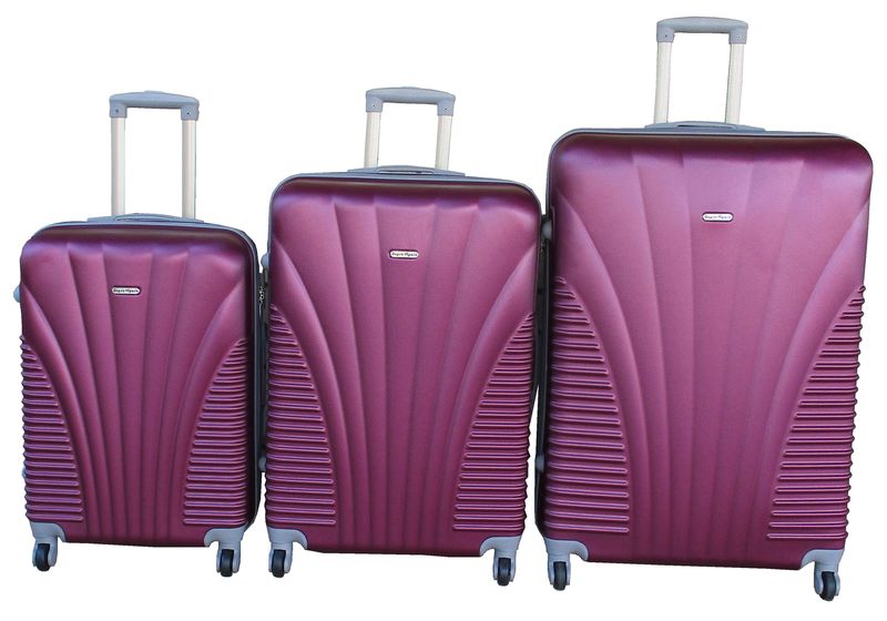 3-Piece Travel 28-Inch Luggage Suitcase Bag Set - Stylis