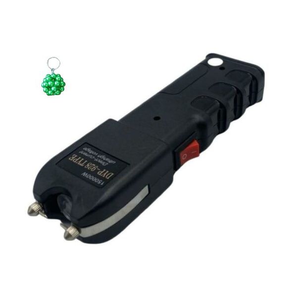 FA-928 Self-Defense Tazer Stun Gun With Flashlight And A Keyholder