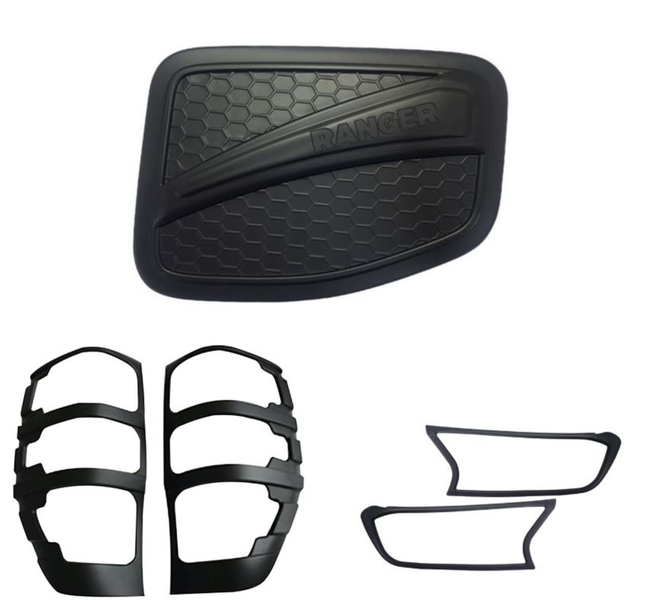 Trims &amp; Fuel Cap Cover Compatible with Ford Ranger T7