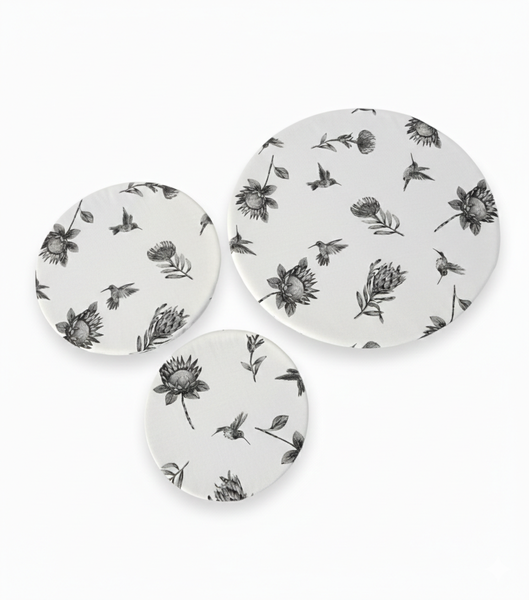Protea Waterproof Bowl /Food Covers - Set of 3