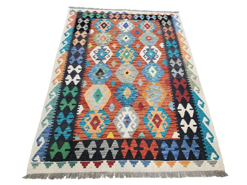 Beautiful Afghan Handmade Kilim - 180 x 133 cm