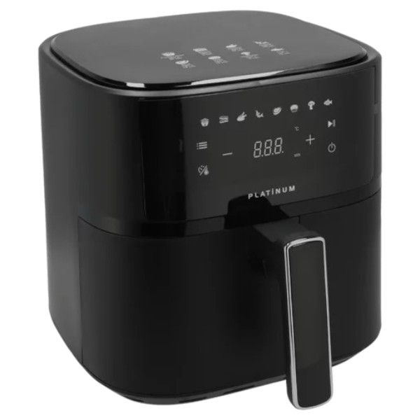 Platinum Black Digital Air fryer 6 Liter