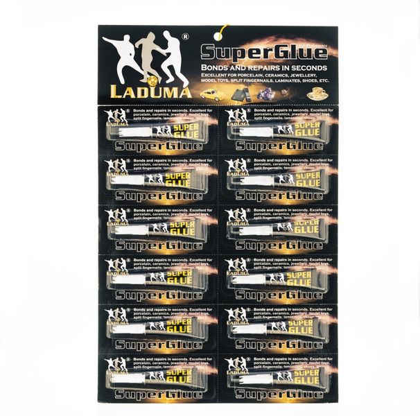 Black Mamba Super Glue 3g x 12 Pack Laduma