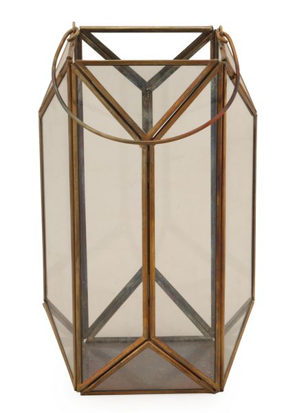 Hanging Glass Geometric Terrarium Tealight/Candle Holder