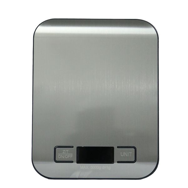 5 Five Simply Smart Electric Kitchen Scale 5g - 5kg Stainless Steel