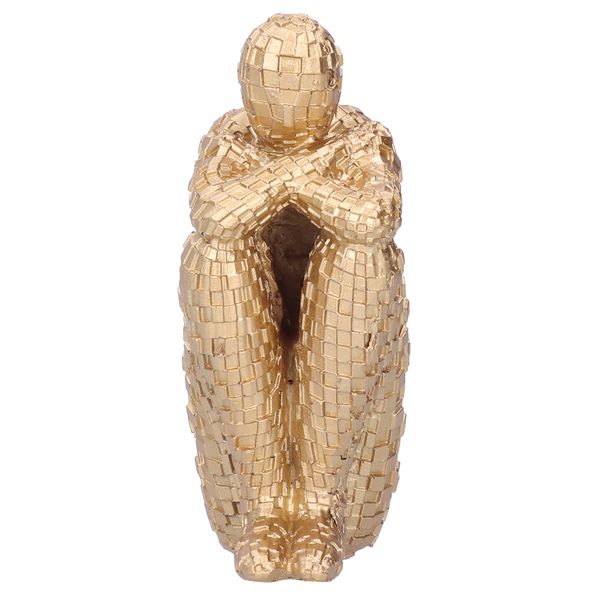 Abstract Thinker Resin Statue image