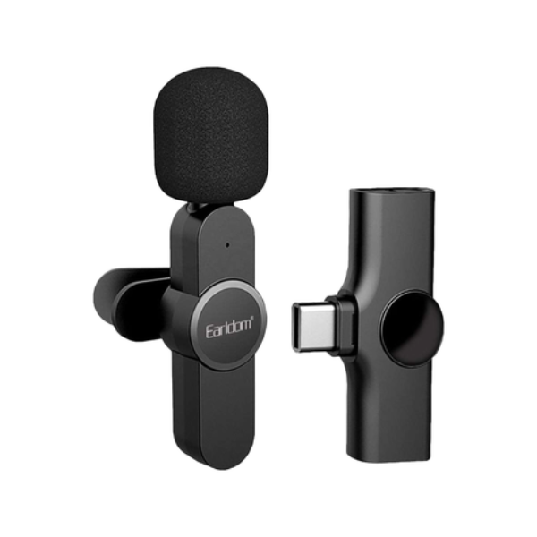 Earldom MC3C AfroCrafts Type-C Collar Clip Wireless Microphones