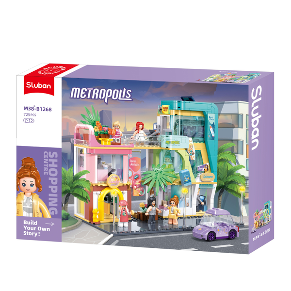 Sluban Building Set: Metropolis - D.C. Department Store - 725 Pieces