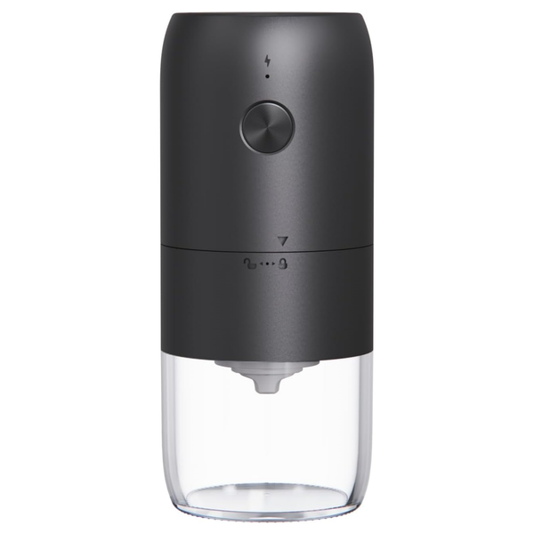 One-Touch Electric Coffee Grinder - Matte Black, 25-30g Bean Capacity