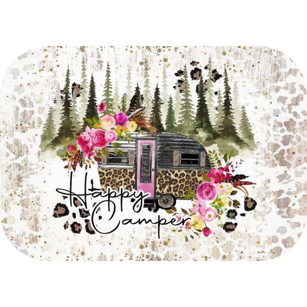 Camping Life Printed Mouse Pad