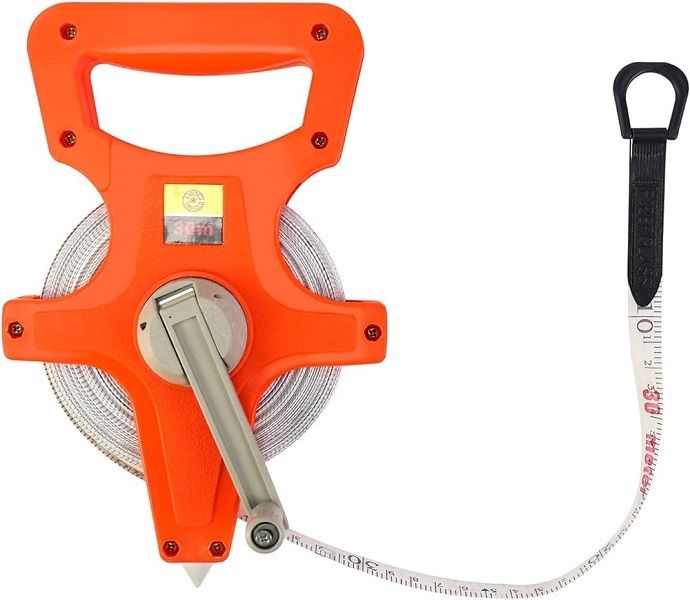 Measuring Tape Retractable Foldable Long Measure 100 Meter