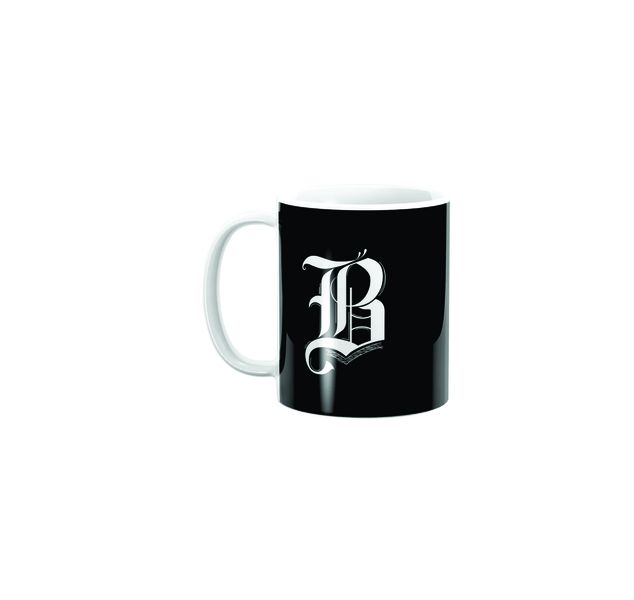PepperSt Mug - Z Grey &amp; White Letter