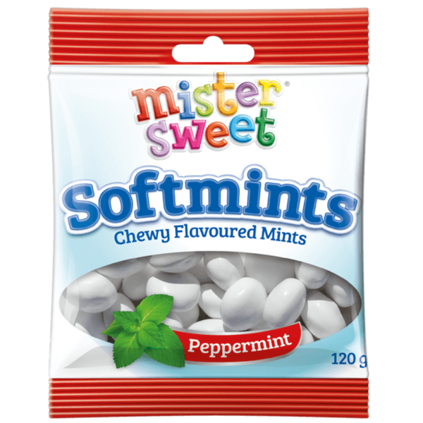 Softmints Peppermint 120g - 30 Pack