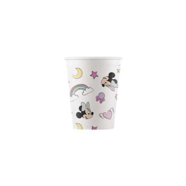 Eco Minnie Unicorn Dr Ind Compo Ppr Cups 200Ml