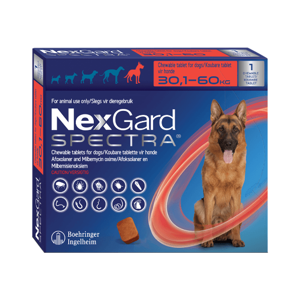Nexgard - Spectra For Extra Large Dogs - Pack Of 4