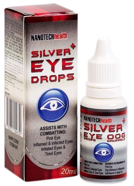 Nanotech Health Silver Eye Drops 20ml