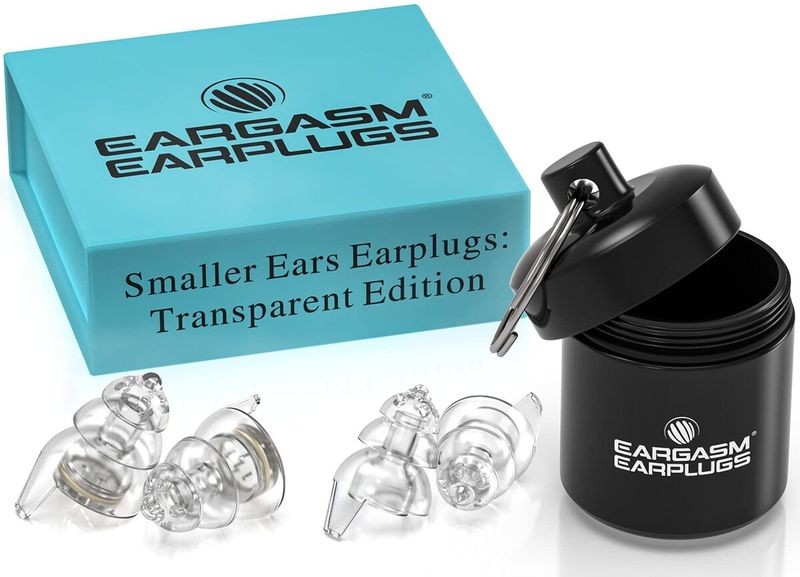 Eargasm High Fidelity Earplugs - Smaller Ears Size - Transparent Edition