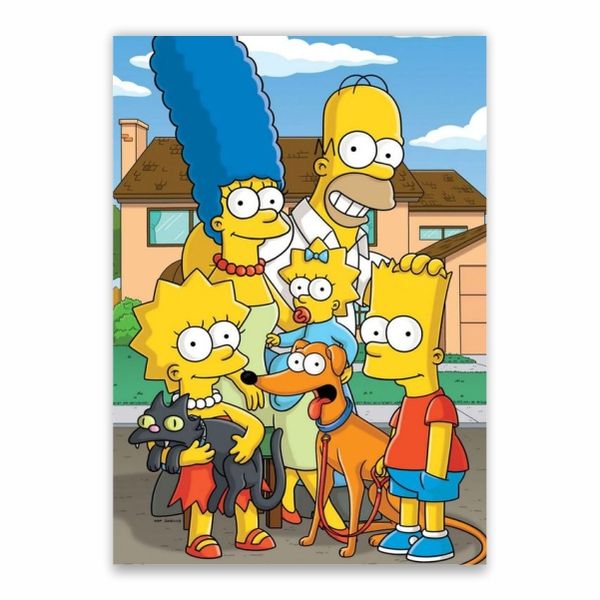 The Simpsons Family Poster - A1