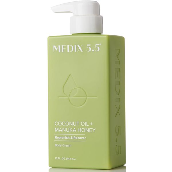 MEDIX 5.5 Coconut Oil + Manuka Honey Replenish &amp; Recover - Body Cream 444ml