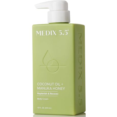 MEDIX 5.5 Coconut Oil + Manuka Honey Replenish & Recover - Body Cream 444ml Image
