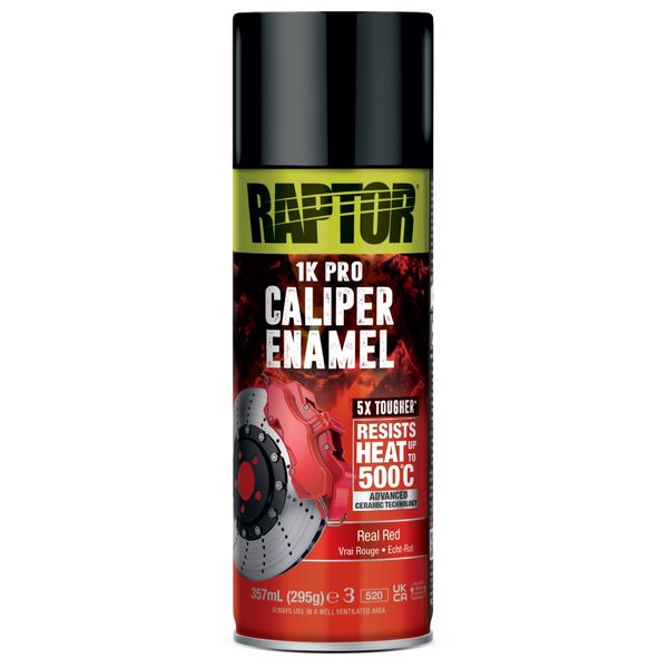 Raptor 1K Pro - Caliper Enamel 500 Celsius Aerosol 360ml