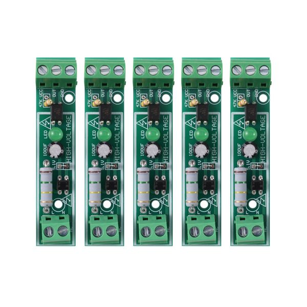 5 Pieces Optocoupler Isolation Module For Microcontroller Adaptive PLC