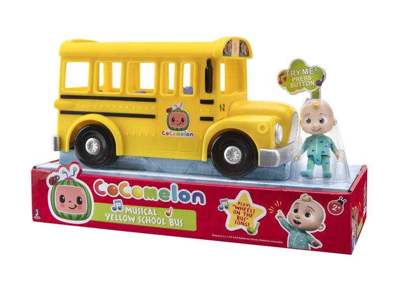Cocomelon Feature Vehicle - Yellow School Bus