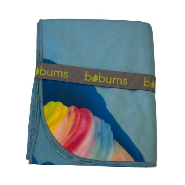 Bobums Microfibre XL Double Sided - Ice Cream Cones Towel DPRXL3525