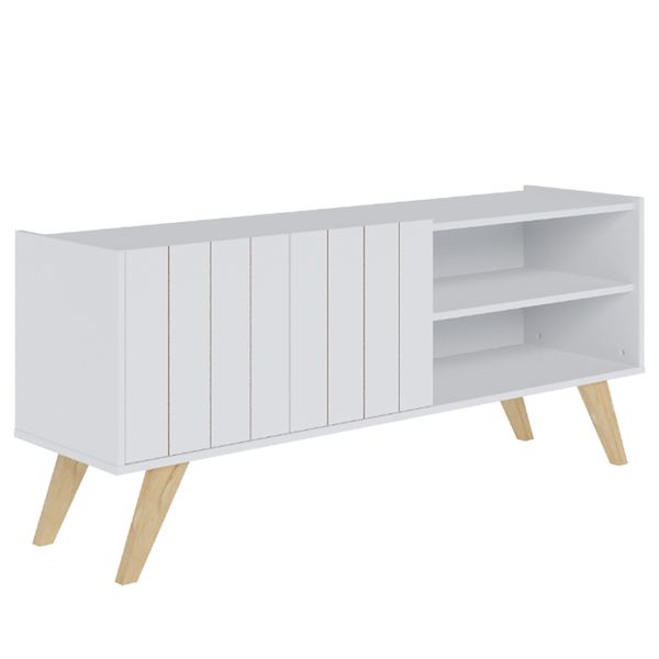 YB Ambiente Bancada Space Sideboard Cabinet Flatpack - Branco Fosco