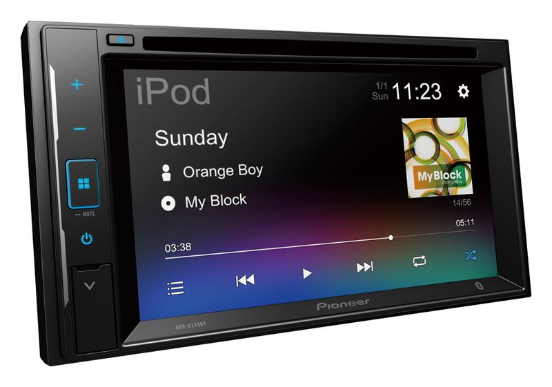 Pioneer - 6.2" Multimedia AV Receiver with Bluetooth (AVH-A245BT)