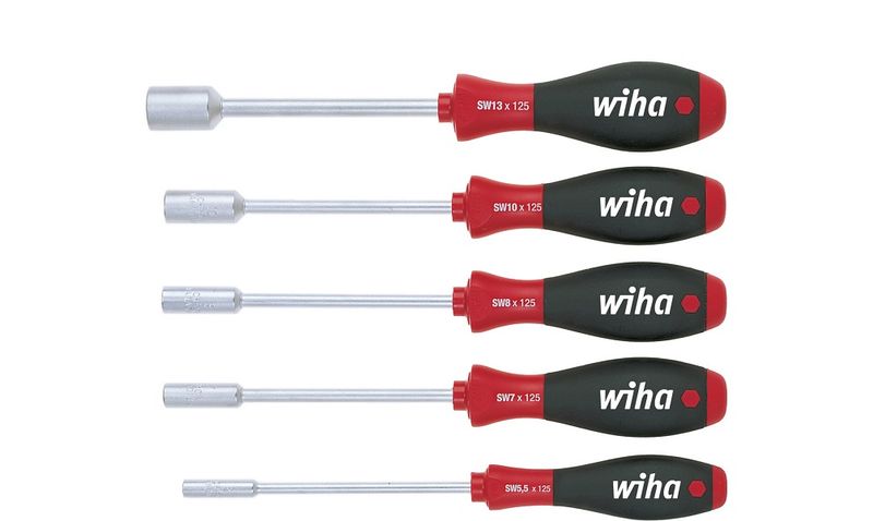 Wiha SoftFinish 5 Piece Nutdriver Set