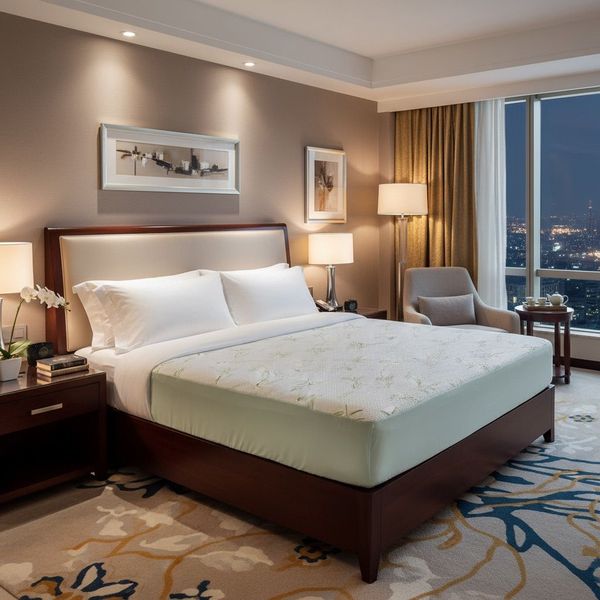 Damsaar - Bamboo Jacquard Mattress Protector - 100% Waterproof