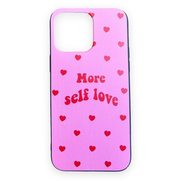 AMA Silicon Protective Case More Self Love Pink For Samsung S21 Ultra