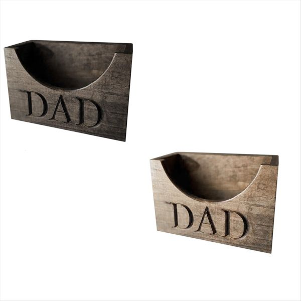 Wooden Hat Holder - Dad Hat Organiser - Wooden Cap Stands - Set of 2