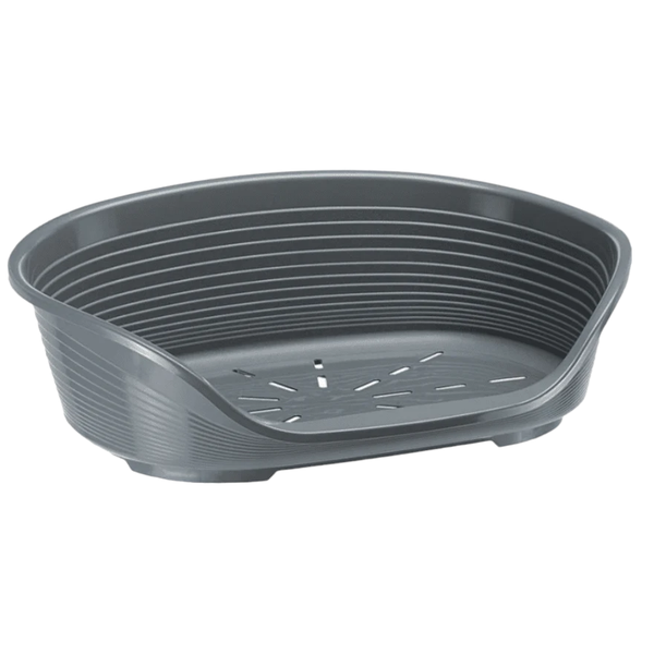 Siesta Deluxe Size 4 Bed Dark Grey x2