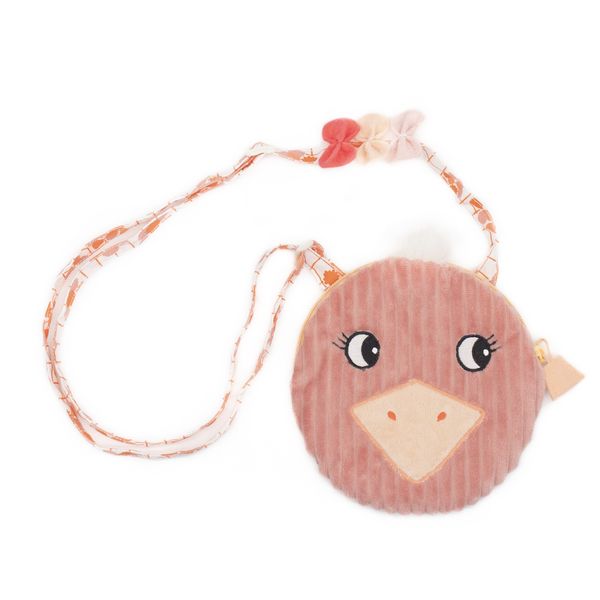 Les Deglingos Handbag Pomelos the Ostrich - 18cm