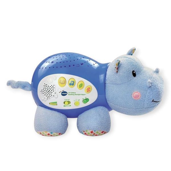 Vtech Lil' Critters Soothing Starlight Hippo Projector Crib Toy