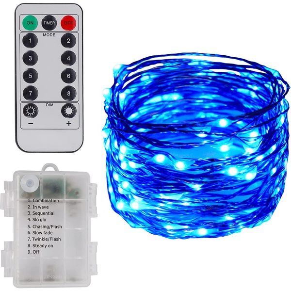 20M 200LED 8 Modes Fairy Light Christmas Light Extendable - White
