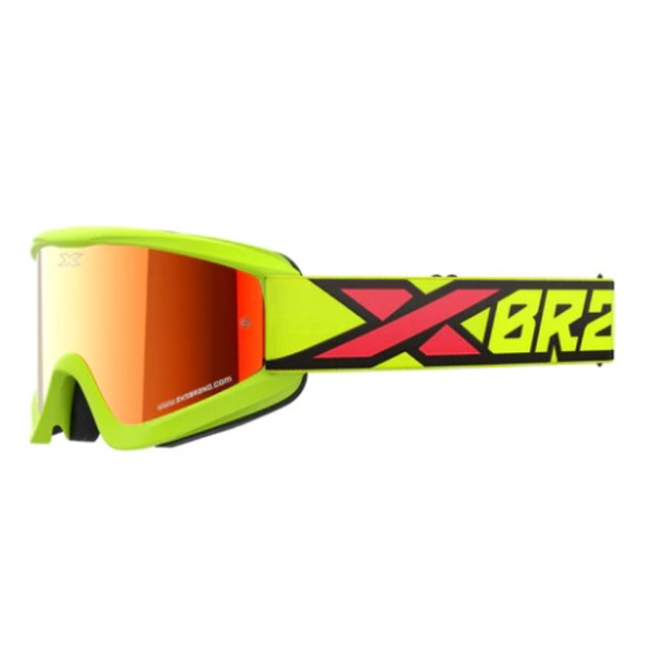 EKS Gox Flat Out Flo Yellow/Black/Red Fire Goggle