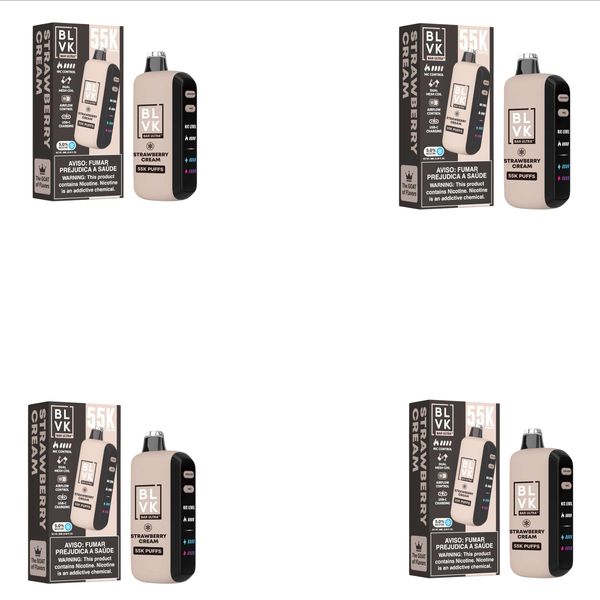 BLVK Ultra 55k Disposable Vape - Strawberry Cream (Pack of 4)