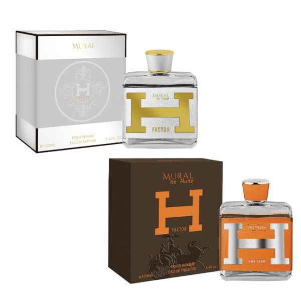 Mural De Ruitz - H Factor Pour EDP 100ml His and Hers Set