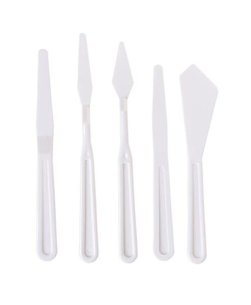 Plastic Palette Knives set of 5