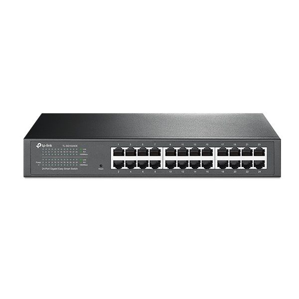 TP-Link SG1024DE 24-Port Gigabit Easy Smart Switch VLAN, QoS, Green Tech