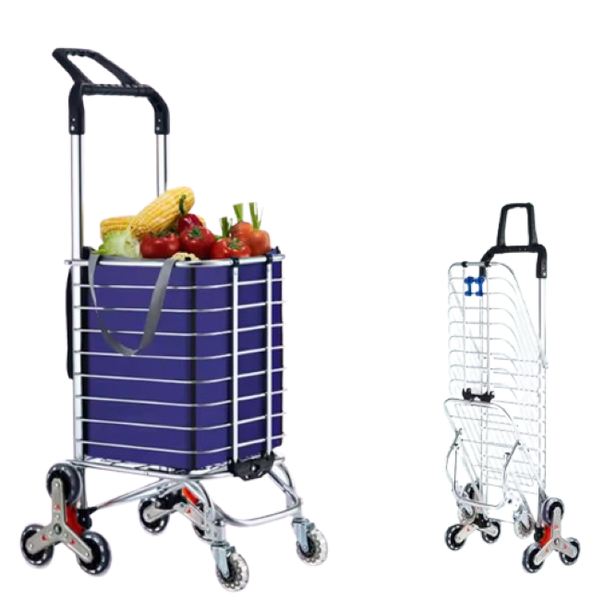 SamMag Biz Portable Stair Climbing Cart with 8 Wheels