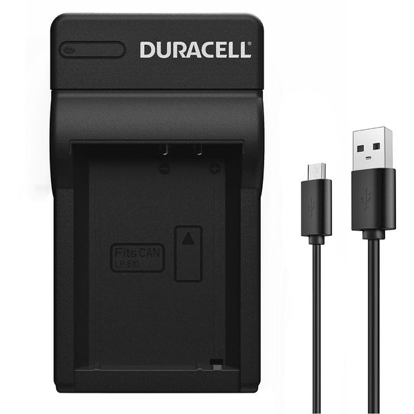 Charger for Canon LP-E10 Battery by Duracell