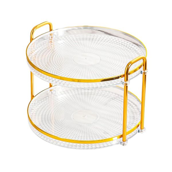 Double Layers Serving Tray